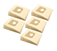 vhbw 50x Sacs compatible avec Progress P1865A, P1880, Polka P1642, Prestige P1865B aspirateur - papier, 24cm x 18cm, couleur sable