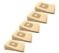 vhbw 50x Sacs compatible avec Quelle 10 123 671 9, 5-07038-8, 9-64228-1 aspirateur - papier, 28cm x 17cm, couleur sable