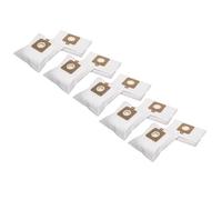 vhbw 50x Sacs compatible avec Taurus Explorer 1400 -1600 aspirateur - microfibre non tissée, 51, 23,5cm x 17,5cm blanc