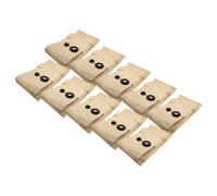 vhbw 50x Sacs filtrants compatible avec Stihl SE 120 appareil d'aspiration - 99,6cm x 29,7cm couleur sable