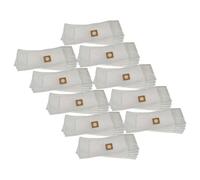 vhbw 50x Sacs remplacement pour Bosch 2609256F33 pour aspirateur - 85cm x 22,75cm blanc