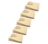 vhbw 50x Sacs remplacement pour Menalux 3100 (DCT 61/22) pour aspirateur - papier, 28,5cm x 22cm, couleur sable