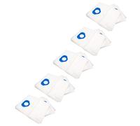 vhbw 50x sacs remplacement pour Nilfisk 82095000 pour aspirateur - microfibres non tissées, blanc