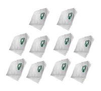 vhbw 50x Sacs compatible avec Numatic DBQ 360-2, DBQ 360 aspirateur - microfibre non tissée, 43cm x 43cm blanc