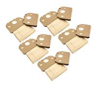 vhbw 50x Sacs remplacement pour Swirl V 63 pour aspirateur - papier, 23cm x 22,5cm, couleur sable