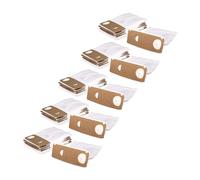 vhbw 50x Sacs remplacement pour Swirl V64 pour aspirateur - microfibres non tissées, 31cm x 22cm, blanc