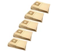 vhbw 50x Sacs remplacement pour Wolf 0570 pour aspirateur - papier, Typ E, 31cm x 19,5cm, couleur sable