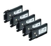 vhbw 5x Batterie compatible avec Baofeng UV82, UV-82, UV-82HP, UV-82L, UV-8R, UV-82X, UV-82C, UV-8D radio talkie-walkie (2800mAh, 7,4V, Li-ion)
