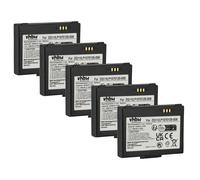 vhbw 5x Batterie compatible avec Bixolon SPP-R210 scanner de code-barre POS (1100mAh, 7,4V, Li-ion)