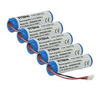 vhbw 5x Batterie compatible avec Datalogic Gryphon GM4130-WH-433K1, GM4130-BK-910K2 scanner de code-barre POS (2200mAh, 3,7V, Li-ion)