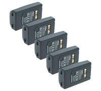 vhbw 5x Batterie compatible avec Datalogic Skorpio X4, Skorpio X3 scanner de code-barre POS (6800mAh, 3,7V, Li-ion)
