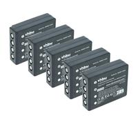 vhbw 5x Batterie compatible avec HBC Radiomatic Micron 7, Patrol D, Micron 5, Micron 6 télécommande remote control (2000mAh, 3,6V, NiMH)