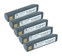 vhbw 5x Batterie compatible avec Honeywell 1472G, 1452G, 1202g, 1981i, 1911i, 3820, 1902GSR scanner de code-barre POS (2600mAh, 3,7V, Li-ion)
