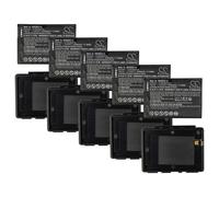 vhbw 5x Batterie compatible avec Honeywell Dolphin CT65, CT60 ordinateur mobile PDA scanner (4700mAh, 3,8V, Li-polymère)