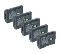 vhbw 5X Batterie Compatible avec Honeywell Txe Tecton MX7 Scanner de Code-Barre POS (3400mAh, 7,4V, Li-ION)