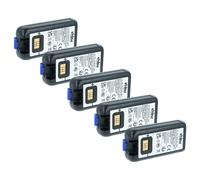 vhbw 5x Batterie compatible avec Intermec CK3B, CK3A, CK3, CK3N1, CK3C, CK3C1, CK3N, CK3R scanner de code-barre POS (6800mAh, 3,7V, Li-ion)