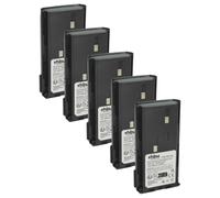 vhbw 5X Batterie Compatible avec Kenwood TK270, TK-260G, TK-2102, TK261 | pour TK-2100, TK260, TK2101, TK-2107 radio talkie-walkie (1800mAh, 7,2V, NiMH)