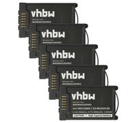 vhbw 5x Batterie compatible avec Mitel 612d, 622d, 632d, 620d, 622dt, 610d, 612dt, 630d, 600d téléphone fixe sans fil (800mAh, 3,7V, Li-ion)