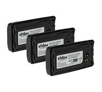 vhbw 5X Batterie Compatible avec Motorola RMV2080, XT665, XT660, RVA50, XT460, XT420, XT220, XT660d Radio Talkie-walkie (2100mAh, 3,7V, Li-ION)