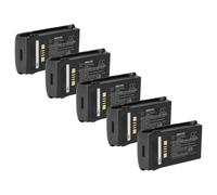 vhbw 5x Batterie compatible avec Motorola Symbol MC3200, MC32N0 scanner de code-barre POS (5200mAh, 3,7V, Li-ion)