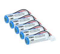 vhbw 5x Batterie compatible avec Newland ME31, SP630 lecteur de carte, NFC Smart Card Reader (2200mAh, 3,7V, Li-ion)