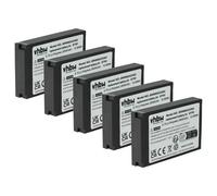 vhbw 5x Batterie compatible avec Newland MT60, MT60E, MT60H, MT6550, MT6550 Pro, MT66 ordinateur handheld (3800mAh, 3,7V, Li-polymère)