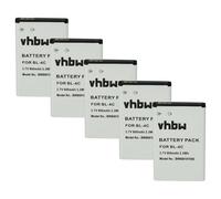 vhbw 5X Batterie Compatible avec Olympia Outdoor Free