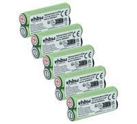 vhbw 5x Batterie compatible avec Remington 8B11L, 457, 10468, 7BFSL1, 5BF1(M), 6BL2, 4B3, PG-250 rasoir tondeuse électrique (800mAh, 2,4V, NiMH)