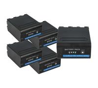 vhbw 5x Batterie compatible avec Sony DCR Serie DCR-TV900E, DCR-TRV9, DCR-TRV900, DCR-TV900 caméra vidéo caméscope (10400mAh, 7,4V, Li-ion)