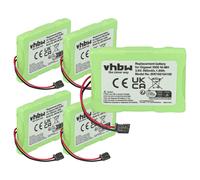 vhbw 5x Batterie compatible avec Telekom / T-Sinus 45M téléphone fixe sans fil (500mAh, 3,6V, NiMH)