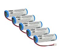 vhbw 5x Batterie compatible avec Zafferano Push-Up Pro lampe de chevet, de salon (2600mAh, 3,7V, Li-ion)