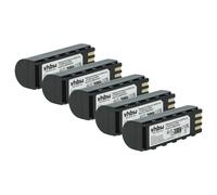 vhbw 5x Batterie compatible avec Zebra DS3478-DP, DS3478, DS3578-HD, DS3478-SF, DS3578-SR scanner de code-barre POS (2600mAh, 3,7V, Li-ion)