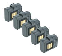 vhbw 5x Batterie compatible avec Zebra ZQ510, ZQ511 RFID, ZQ500, ZQ511 imprimante, scanner, imprimante d'étiquettes (2600mAh, 7,4V, Li-ion)