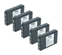 vhbw 5x Batterie remplacement pour Autec MBM06MH pour opérateur télécommande industrielle (700mAh, 7,2V, NiMH)