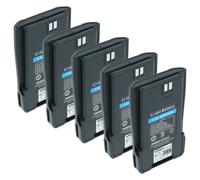 vhbw 5x Batterie remplacement pour Baofeng BL-6 pour radio talkie-walkie (2000mAh, 7,4V, Li-ion)