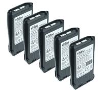 vhbw 5x Batterie remplacement pour Baofeng BL-B pour radio talkie-walkie (2000mAh, 7,4V, Li-ion)
