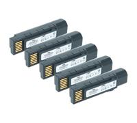vhbw 5x Batterie remplacement pour Datalogic TW18050652, 128004721, BT-47, RBP-GM45 pour scanner de code-barre POS (2600mAh, 3,7V, Li-ion)