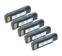 vhbw 5X Batterie Remplacement pour Datalogic TW18050652, 128004721, BT-47, RBP-GM45 pour Scanner de Code-Barre POS (3400mAh, 3,7V, Li-ION)