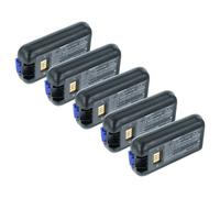 vhbw 5x Batterie remplacement pour Honeywell 318-063-002 pour ordinateur handheld (5200mAh, 3,7V, Li-ion)