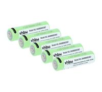 vhbw 5x Batterie remplacement pour Ledlenser 14500, 502596 pour lampe de poche ou frontrale (0,92Ah, 3,6V, Li-ion)