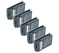 vhbw 5x Batterie remplacement pour Motorola 82-000012-01, BT-000375 pour BTRY-MC32-01-01 pour scanner de code-barre POS (6800mAh, 3,7V, Li-ion)