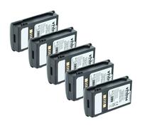 vhbw 5X Batterie Remplacement pour Motorola 82-000012-01, BT-000375
