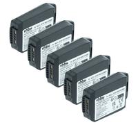 vhbw 5X Batterie Remplacement pour Motorola 82-105612-01, BTRY-MC21EAB0E, 82-150612-01 pour Ordinateur Handheld (1800mAh, 3,7V, Li-polymère)