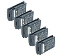 vhbw 5x Batterie remplacement pour Motorola BTRY-MC32-52MA-10 pour BTRY-MC32-52MA-01 pour scanner de code-barre POS (6800mAh, 3,7V, Li-ion)
