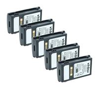vhbw 5X Batterie Remplacement pour Motorola BTRY-MC32-52MA-10