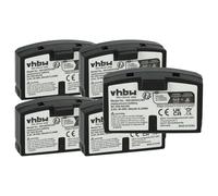 vhbw 5X Batterie Remplacement pour Sennheiser BA152 pour Casque Audio, écouteurs sans Fil (60mAh, 2,4V, NiMH)