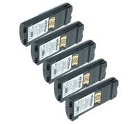 vhbw 5x Batterie remplacement pour Symbol 82-111636-01, BTRY-MC95IABA0 pour scanner de code-barre POS (4600mAh, 3,7V, Li-ion)