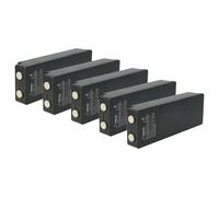 vhbw 5x Batteries compatible avec Palfinger EEA2512, 960, 790, 590, RC400 opérateur télécommande industrielle (3000mAh, 7,2V, NiMH)