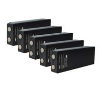 vhbw 5x Batteries compatible avec Scanreco Mini, Maxi, Marrel 500, HMF, Palfinger opérateur télécommande industrielle (2500mAh, 7,2V, NiMH)