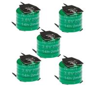 vhbw 5x Batteries remplacement pour 3/V15H pour modéle RC (20mAh, 3,6V, NiMH), avec connexion à 3 broches